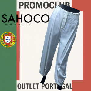 Панталон Sahoco,бял ,77% вискоза, 23% изкуствена коприна,размер S, Португалия